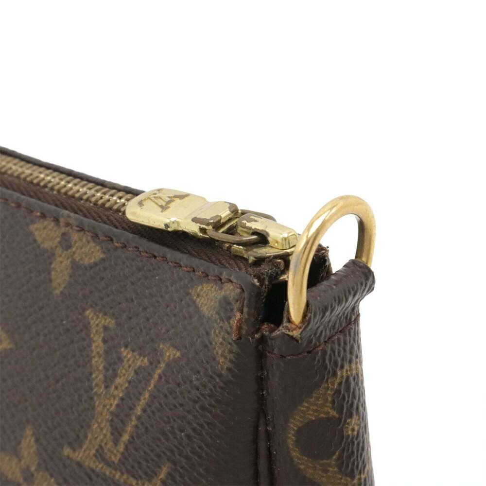 LOUIS VUITTON Brown Monogram Pochette Pouch - Picture 5 of 10